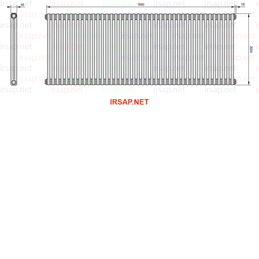 Радиатор IRSAP Tesi 22000/42 T12 CL 01